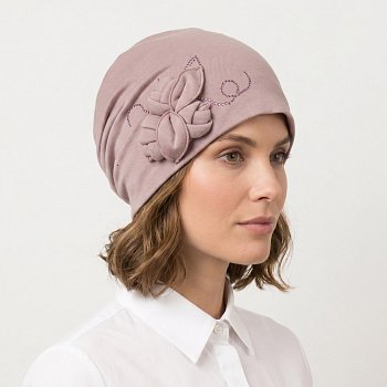 Dámská čepice Kajlana cotton starorůžová