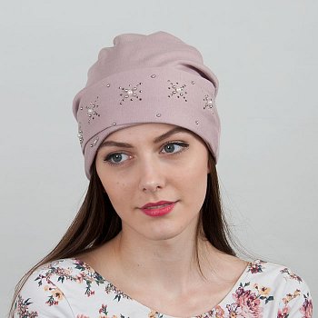 Dámská čepice Koldi starorůžová