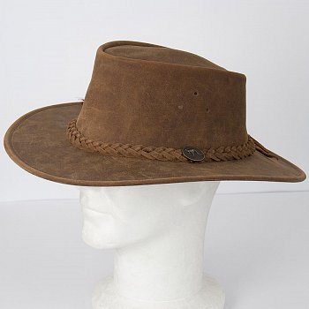 Australský kožený klobouk 1032TA