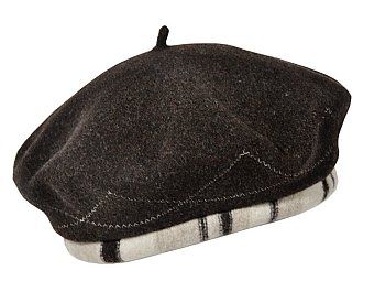 Vlněný baret Ferentin hnědá