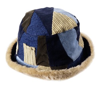 Zimní dětský klobouček W3-B10525B jeans 56