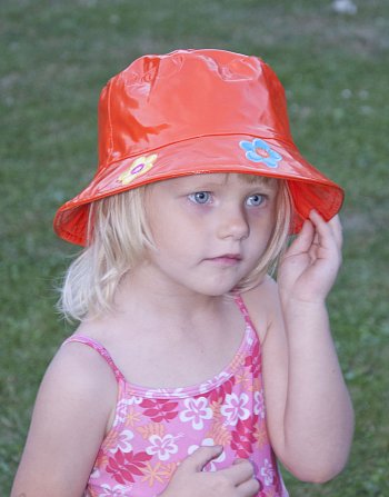 Dětský nepromokavý klobouček 1016593H