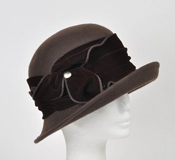 Dámský plstěný klobouk 16873