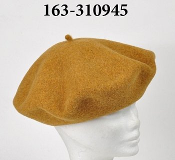 Dámský baret Flora 11 me žlutá