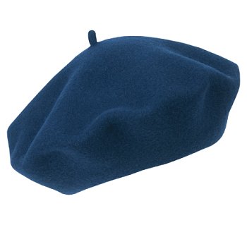 Dámský baret Flora 11 tmavě modrá