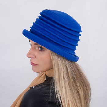 Klobouk Oareto královská modrá