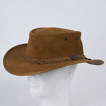 Pánský kožený klobouk 1061HI