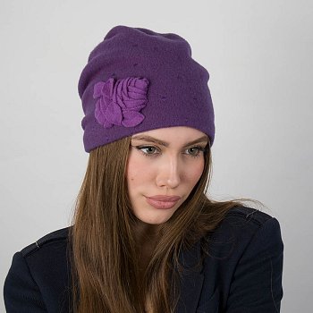 Dámská čepice Lilitesa fialová