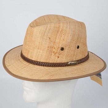 Pevný slaměný klobouk 9668-801-8744