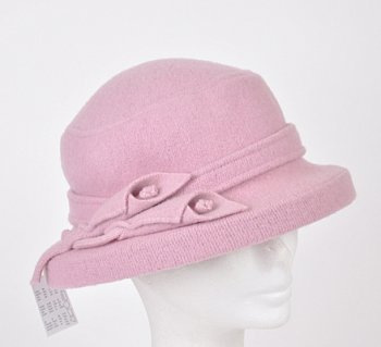 Vlněný dámský klobouk Lilie