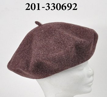 Dámský baret Flora 11 me starorůžová