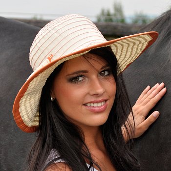 Zahradní, plážový klobouk 8005 smetanová