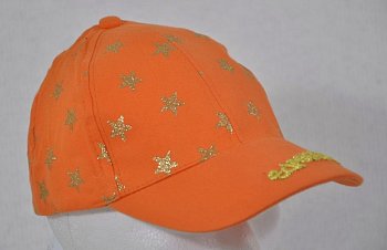 Dětská kšiltovka 1020513H oranžová 54