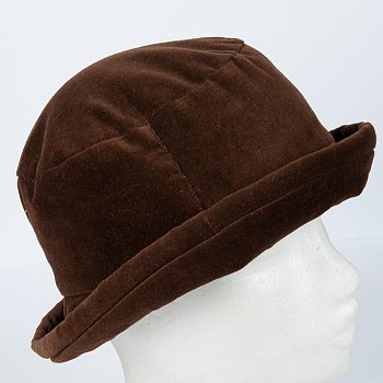 Klobouk W8-205D hnědá
