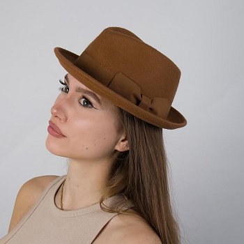 Dámský klobouk 21844 camel 60
