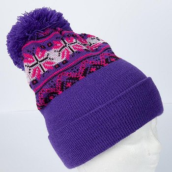 Dětská čepice 0009 fuxia