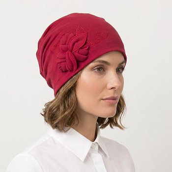 Dámská čepice Kajlana cotton červená