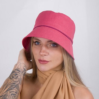 Bucket hat 1934 korálová 57