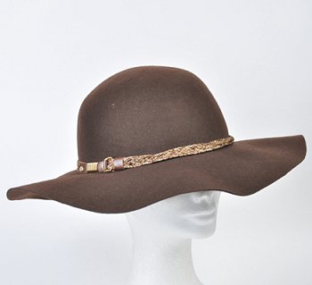 Dámský plstěný klobouk 15896A