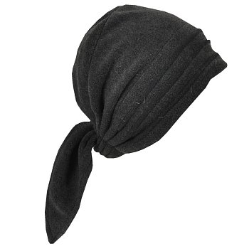 Šátek fleece 4PF-050MP tmavě šedá melange