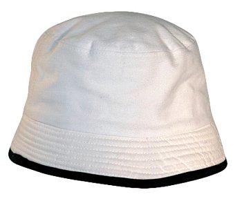 Letní bavlněný klobouk T9-003M bílá 58