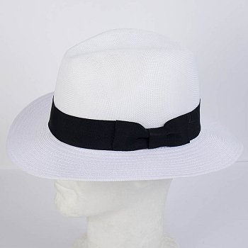 Bílý klobouk 5678