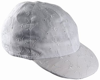 Dětská letní kšiltovka TO-952B bílá 46