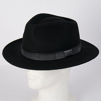 Černý klobouk 21889